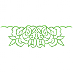 Flowers And Tree Embroidery Design 4 Flowers And Tree Embroidery Design 4
